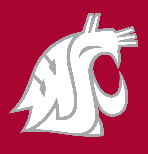 Washington State Cougars 1995-Pres Alternate Logo v3 diy DTF decal sticker